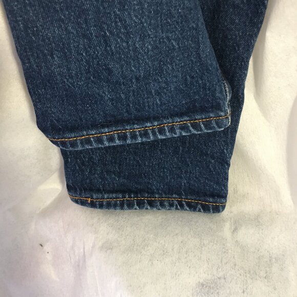 LEVIS Premium BIG E Woman Wedgie 27 Jean High Waist Straight Inseam28 Buttonfly - Picture 7 of 12